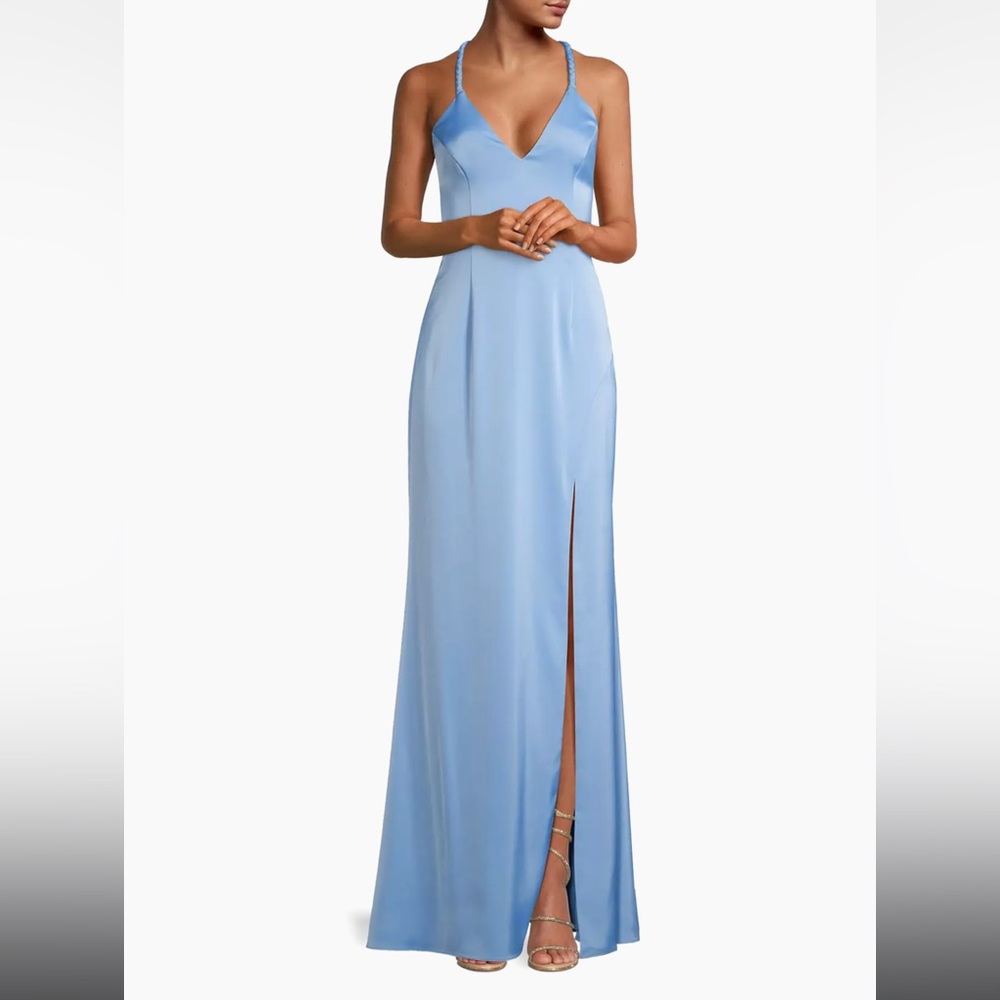 Liv Foster Elegant Blue Gown (NWT) 💙